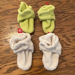 2 Zutano booties